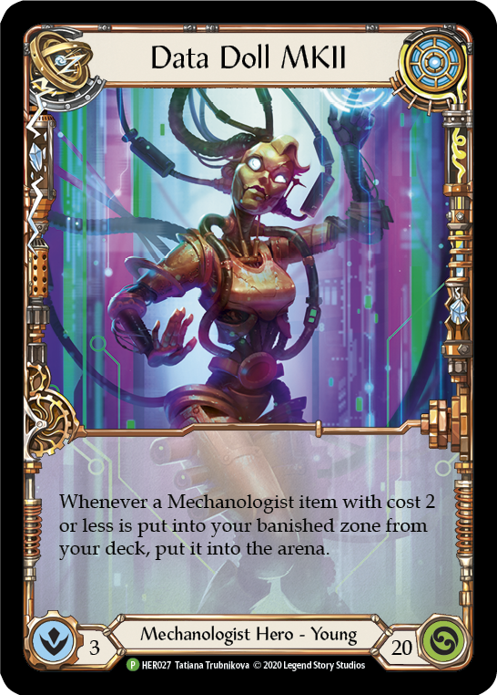 Data Doll MKII [HER027] (Promo)  Cold Foil | The CG Realm