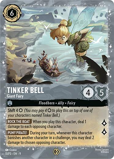 Tinker Bell - Giant Fairy (11/P3) [Promo Cards] | The CG Realm