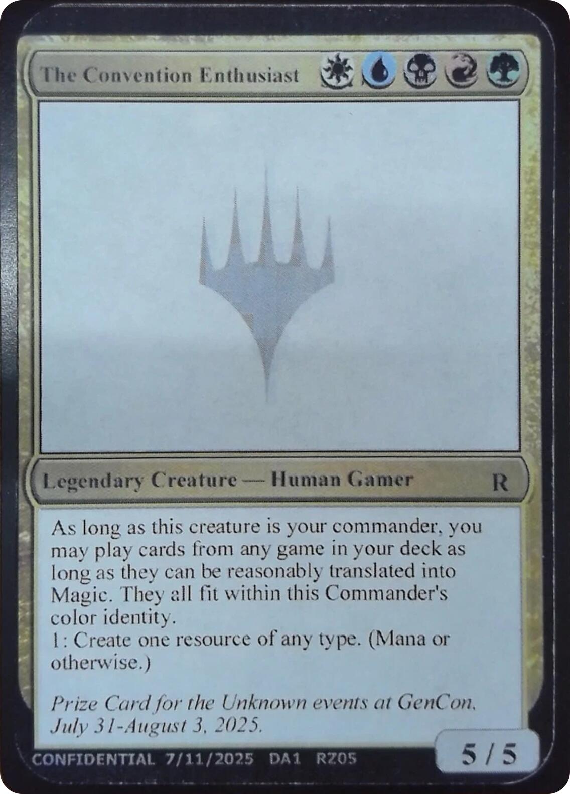 The Convention Enthusiast [Unknown Event] | The CG Realm