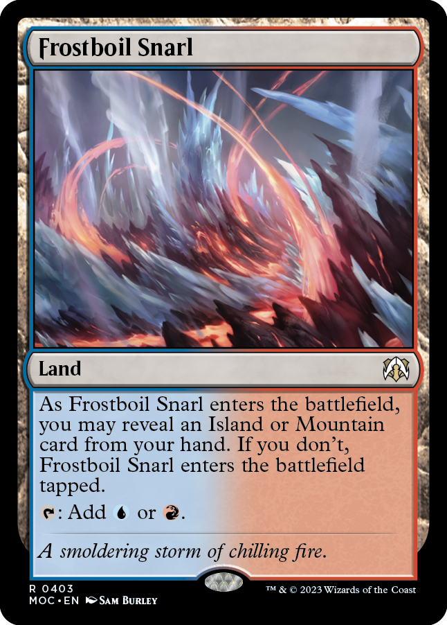 Frostboil Snarl [March of the Machine Commander] | The CG Realm