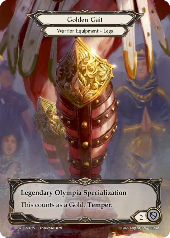 Golden Gait (Marvel) [SUP250] (Super Slam)  Cold Foil | The CG Realm
