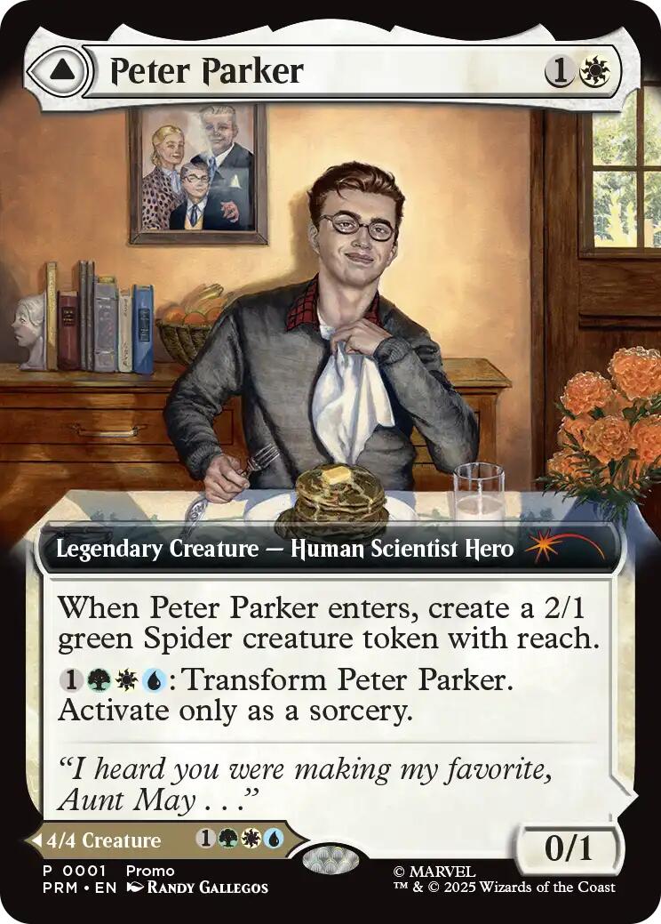 Peter Parker (Extended Art) (UMP-001) - Unique and Miscellaneous Promos