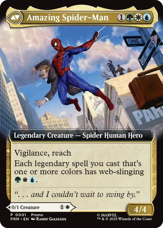 Peter Parker (Extended Art) (UMP-001) - Unique and Miscellaneous Promos