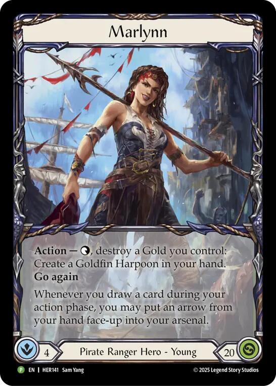 Marlynn [HER141] (Promo)  Rainbow Foil | The CG Realm