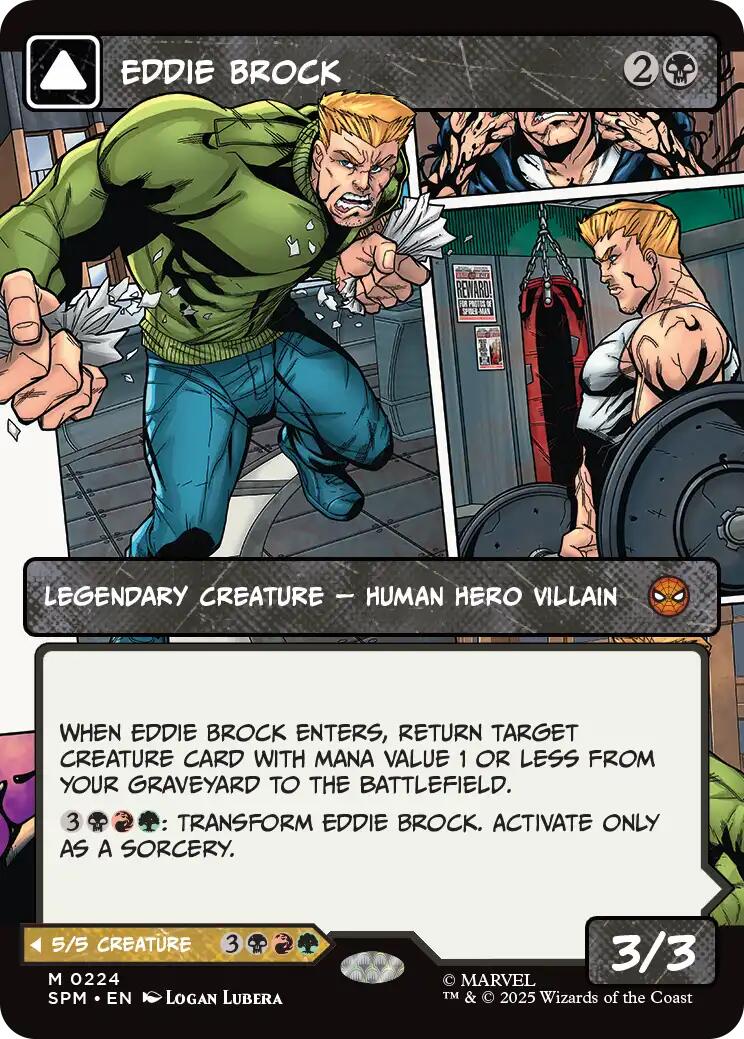 Eddie Brock (0224) (Borderless) [Marvel's Spider-Man] | The CG Realm