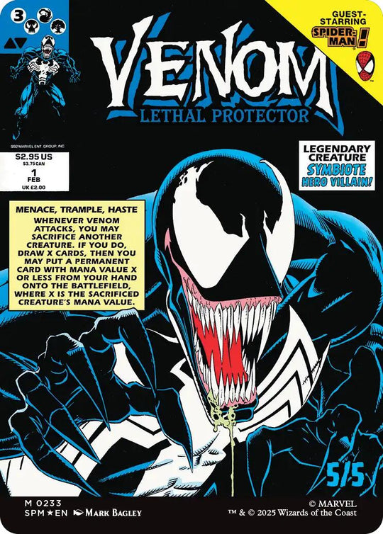 Eddie Brock (0233) (Borderless) (SPM-233) - Marvel's Spider-Man Foil
