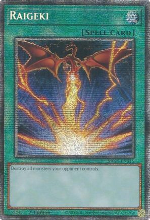 Raigeki (MP25-EN015) - 2025 Mega-Pack 1st Edition