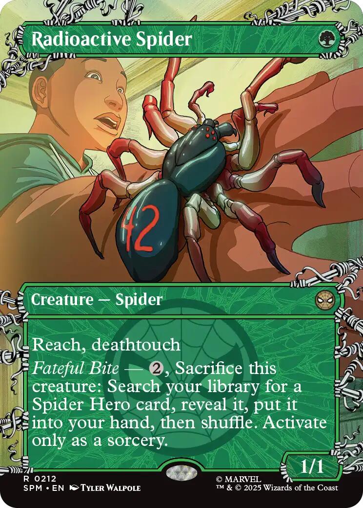 Radioactive Spider (Borderless) [Marvel's Spider-Man] | The CG Realm