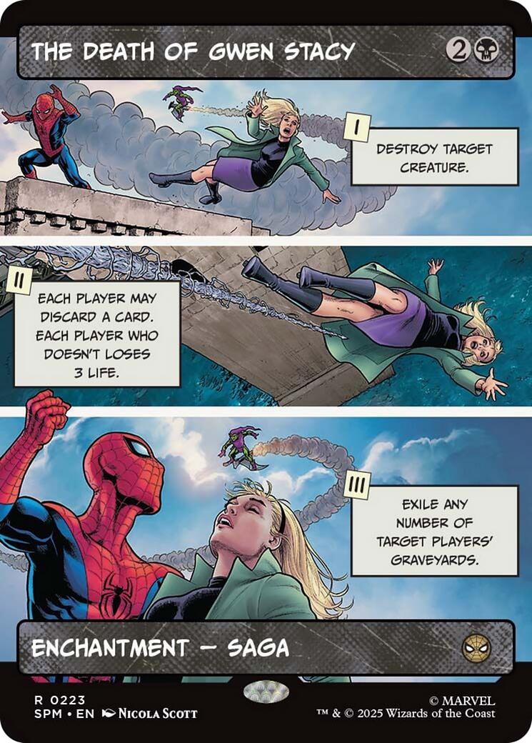 The Death of Gwen Stacy (Borderless) [Marvel's Spider-Man] | The CG Realm