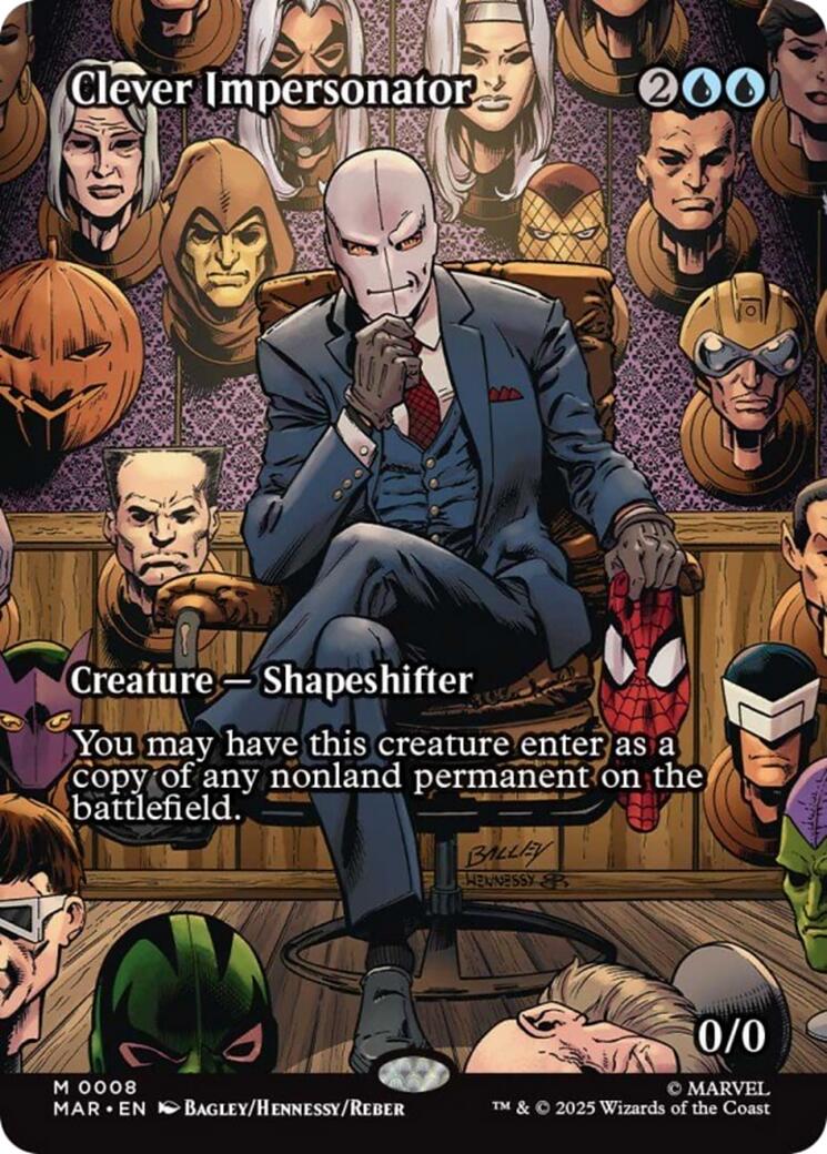 Clever Impersonator (Borderless) [Marvel Universe: Eternal-Legal] | The CG Realm