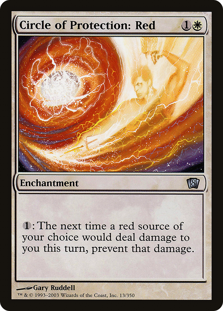 Circle of Protection: Red (8ED-013) - 8th Edition