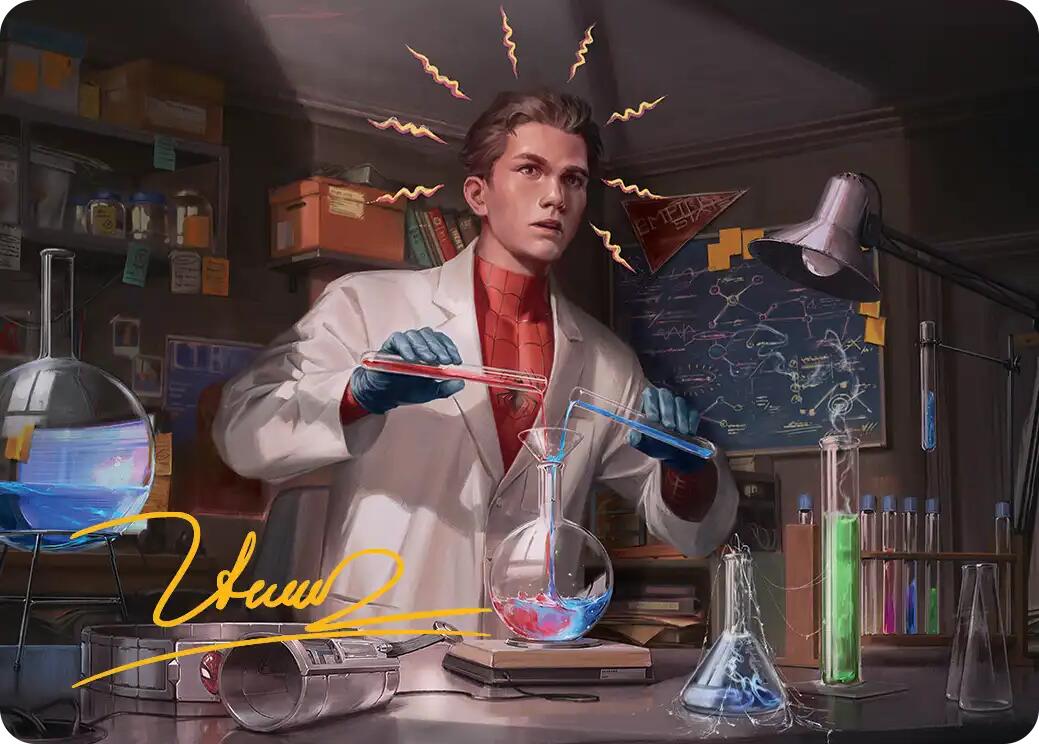 Peter Parker Art Card (3/54) (Gold-Stamped Signature) [Marvel's Spider-Man Art Series] | The CG Realm