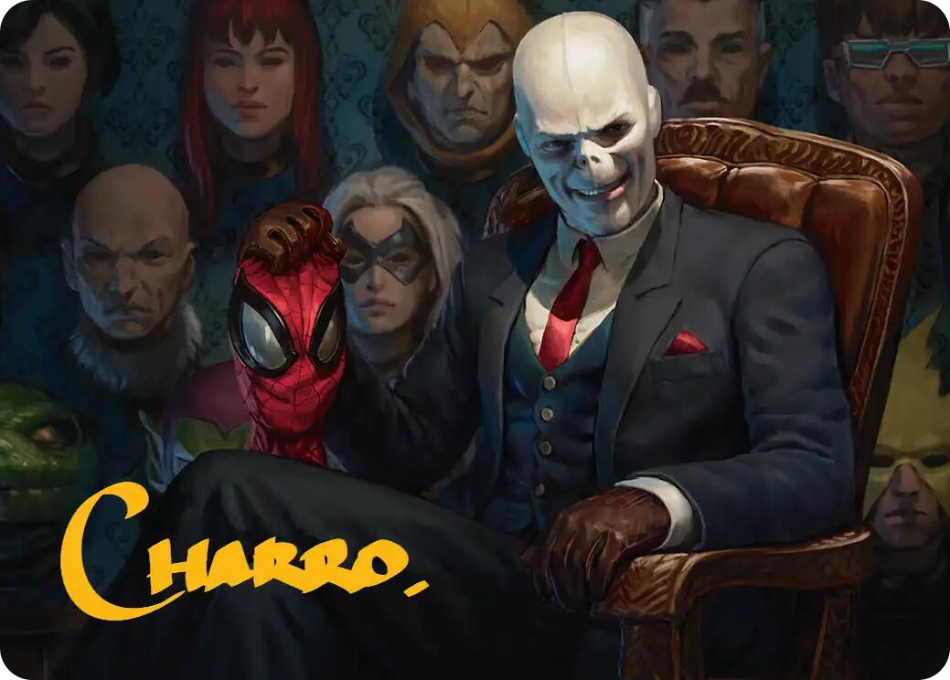 Chameleon, Master of Disguise Art Card (Gold-Stamped Signature) [Marvel's Spider-Man Art Series] | The CG Realm