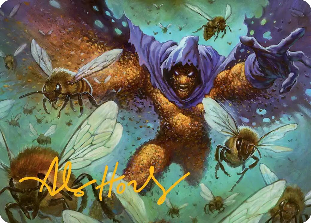 Swarm, Being of Bees Art Card (Gold-Stamped Signature) [Marvel's Spider-Man Art Series] | The CG Realm