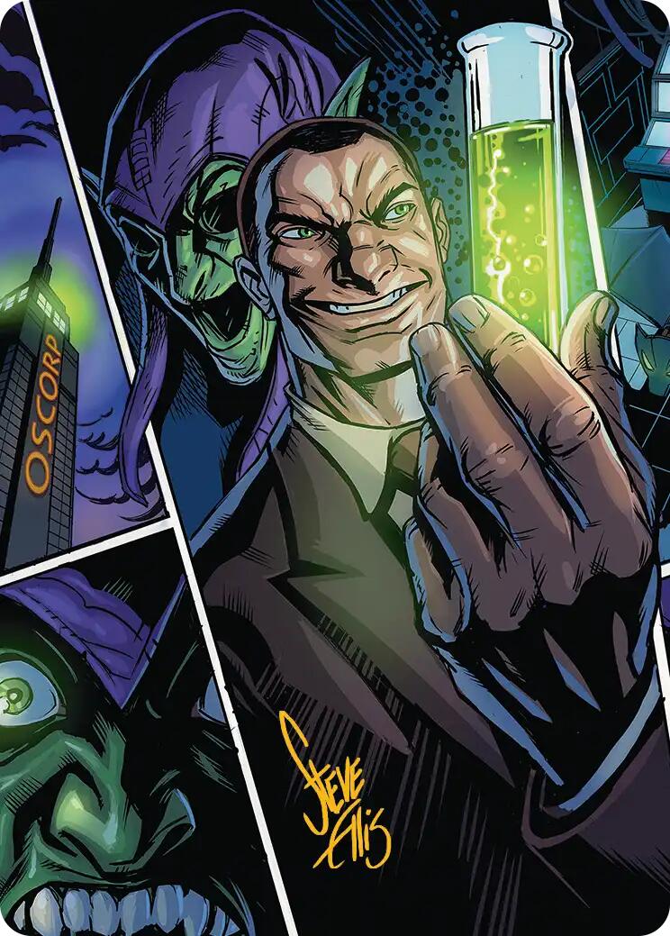 Norman Osborn Art Card (Gold-Stamped Signature) [Marvel's Spider-Man Art Series] | The CG Realm