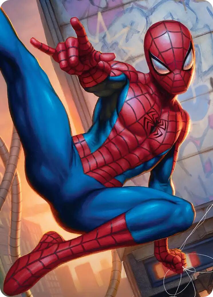 Sensational Spider-Man Art Card [Marvel's Spider-Man Art Series] | The CG Realm