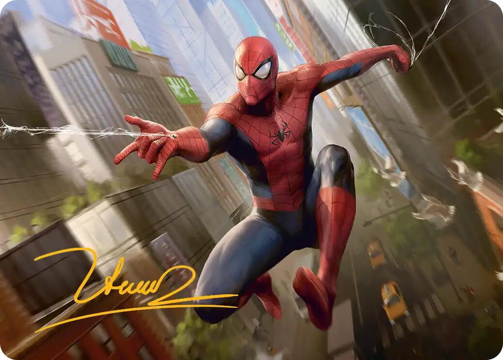 Amazing Spider-Man Art Card (24/54) (Gold-Stamped Signature) [Marvel's Spider-Man Art Series] | The CG Realm