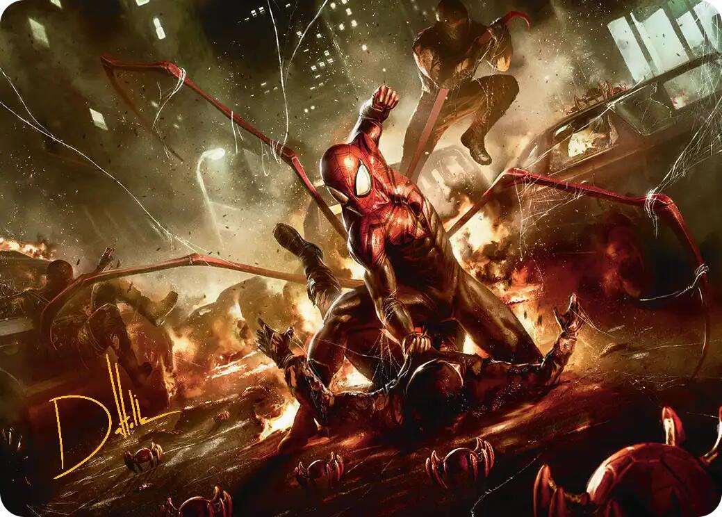 Superior Spider-Man Art Card (Gold-Stamped Signature) [Marvel's Spider-Man Art Series] | The CG Realm