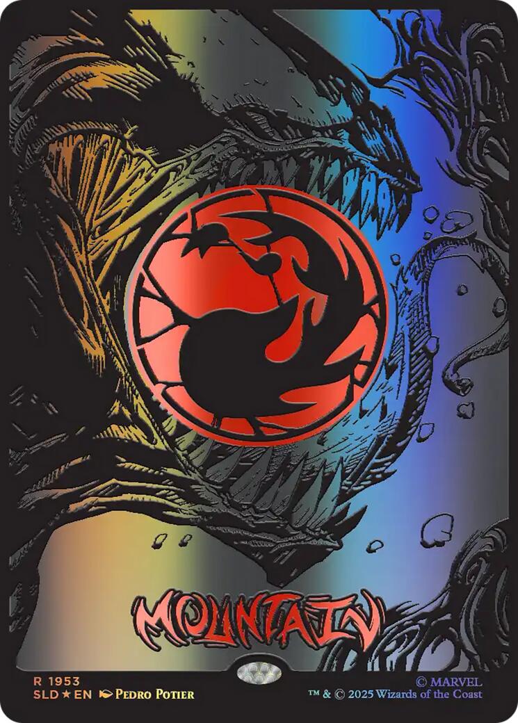 Mountain (1953) (Raised Foil) [Secret Lair Drop Series] | The CG Realm