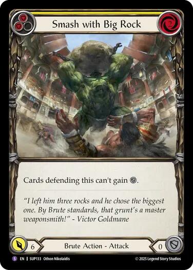 Smash with Big Rock [SUP133] (Super Slam) | The CG Realm