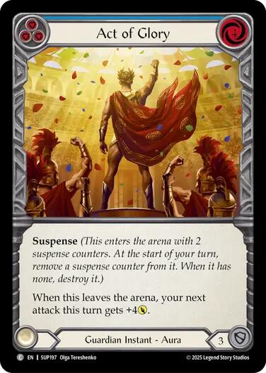 Act of Glory (Blue) [SUP197] (Super Slam) | The CG Realm