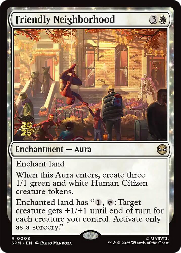 Friendly Neighborhood [Marvel's Spider-Man Prerelease Promos] | The CG Realm