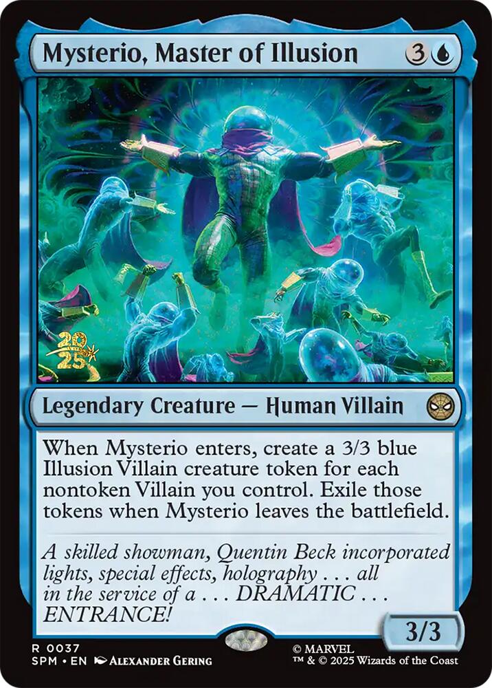 Mysterio, Master of Illusion [Marvel's Spider-Man Prerelease Promos] | The CG Realm