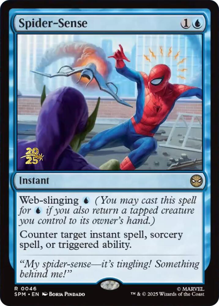 Spider-Sense [Marvel's Spider-Man Prerelease Promos] | The CG Realm