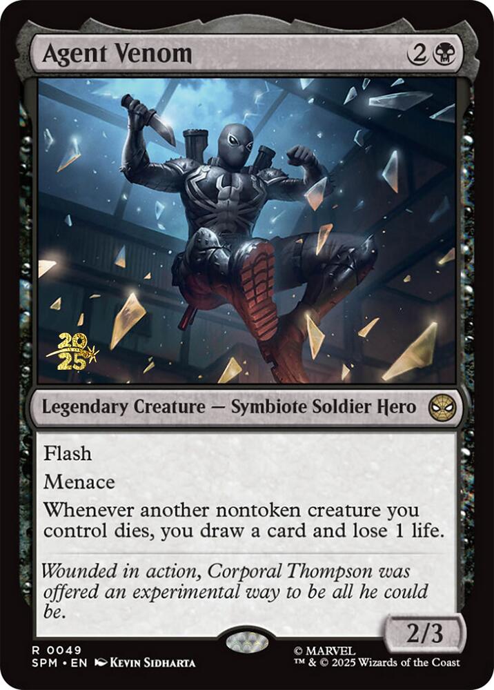 Agent Venom [Marvel's Spider-Man Prerelease Promos] | The CG Realm