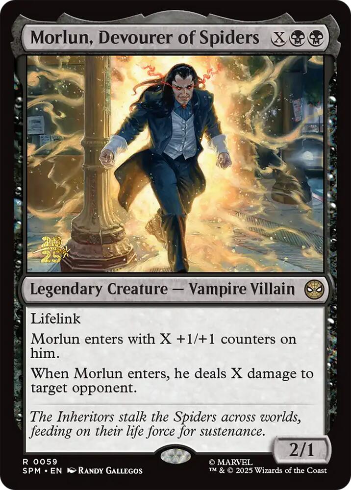Morlun, Devourer of Spiders [Marvel's Spider-Man Prerelease Promos] | The CG Realm