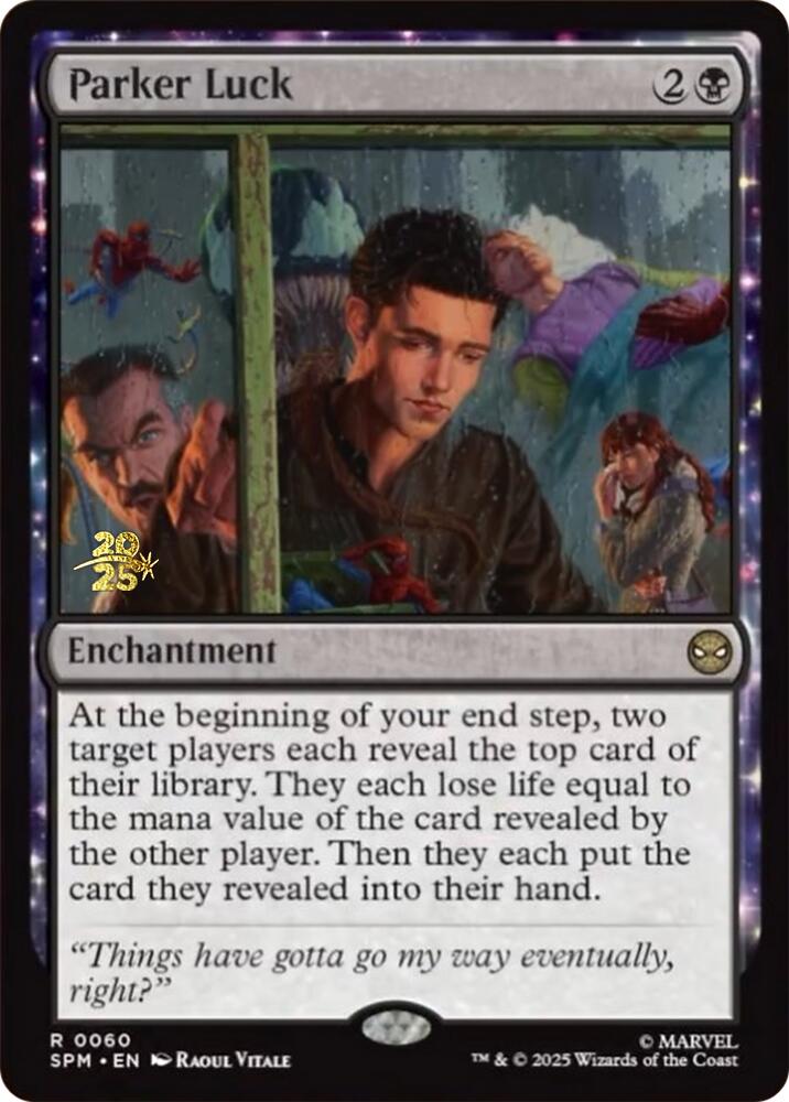 Parker Luck [Marvel's Spider-Man Prerelease Promos] | The CG Realm