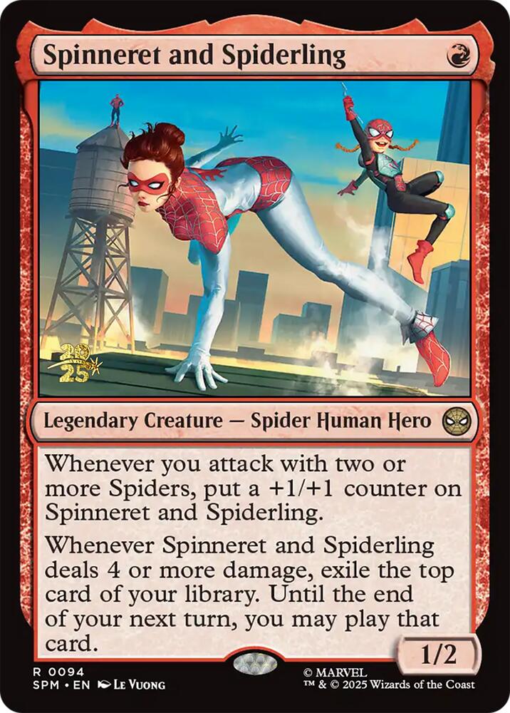 Spinneret and Spiderling [Marvel's Spider-Man Prerelease Promos] | The CG Realm