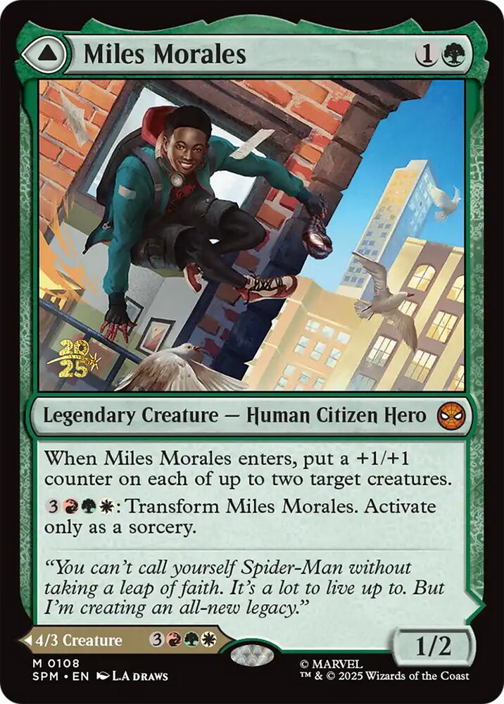 Miles Morales // Ultimate Spider-Man [Marvel's Spider-Man Prerelease Promos] | The CG Realm