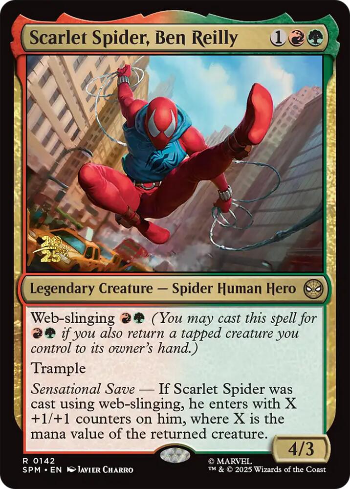Scarlet Spider, Ben Reilly [Marvel's Spider-Man Prerelease Promos] | The CG Realm