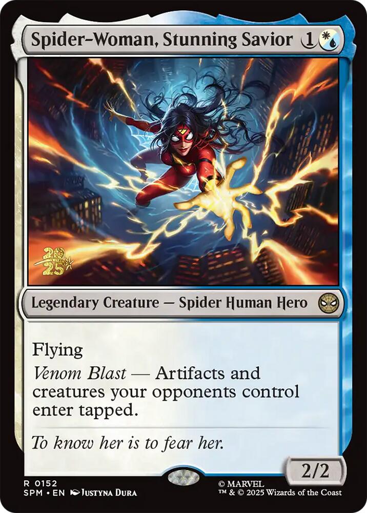 Spider-Woman, Stunning Savior [Marvel's Spider-Man Prerelease Promos] | The CG Realm