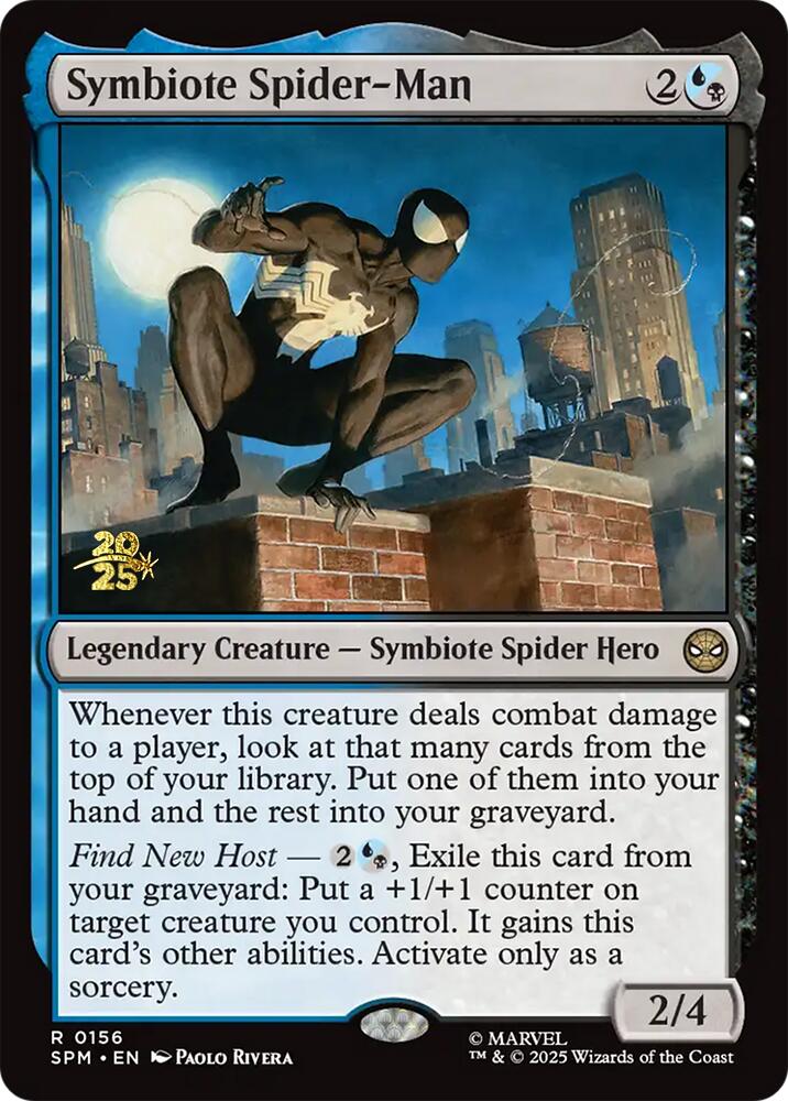 Symbiote Spider-Man [Marvel's Spider-Man Prerelease Promos] | The CG Realm
