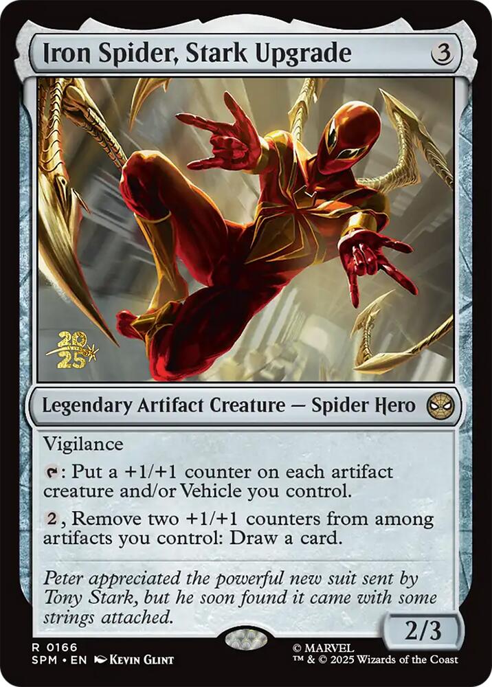 Iron Spider, Stark Upgrade [Marvel's Spider-Man Prerelease Promos] | The CG Realm