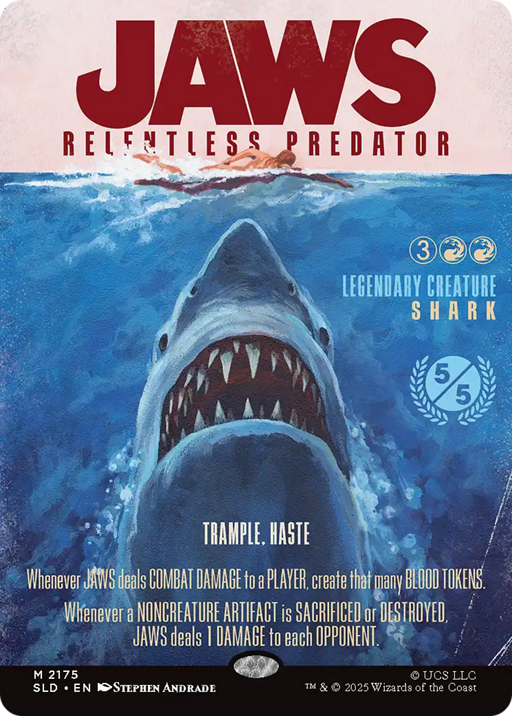 Jaws, Relentless Predator [Secret Lair Drop Series] | The CG Realm