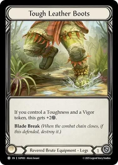 Tough Leather Boots [SUP003] (Super Slam) | The CG Realm