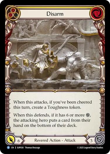 Disarm [SUP030] (Super Slam)  Rainbow Foil | The CG Realm