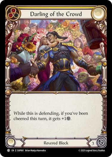 Darling of the Crowd [SUP061] (Super Slam)  Rainbow Foil | The CG Realm