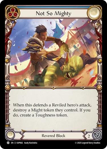 Not So Mighty [SUP062] (Super Slam)  Rainbow Foil | The CG Realm