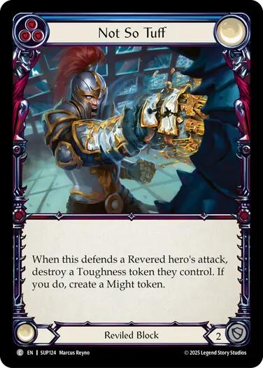 Not So Tuff [SUP124] (Super Slam)  Rainbow Foil | The CG Realm