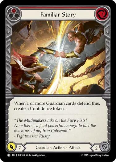Familiar Story [SUP185] (Super Slam)  Rainbow Foil | The CG Realm