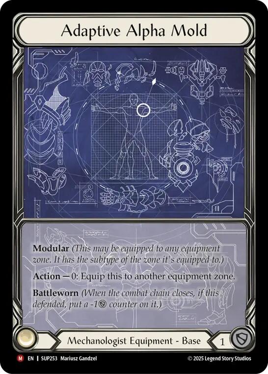Adaptive Alpha Mold (Extended Art Cold Foil) [SUP253] (Super Slam)  Cold Foil | The CG Realm