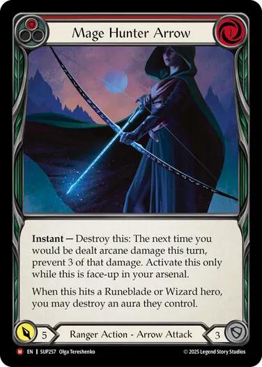 Mage Hunter Arrow [SUP257] (Super Slam)  Rainbow Foil | The CG Realm