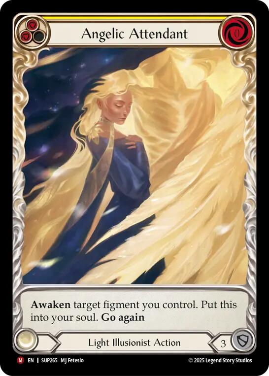 Angelic Attendant (Extended Art Cold Foil) [SUP265] (Super Slam)  Cold Foil | The CG Realm
