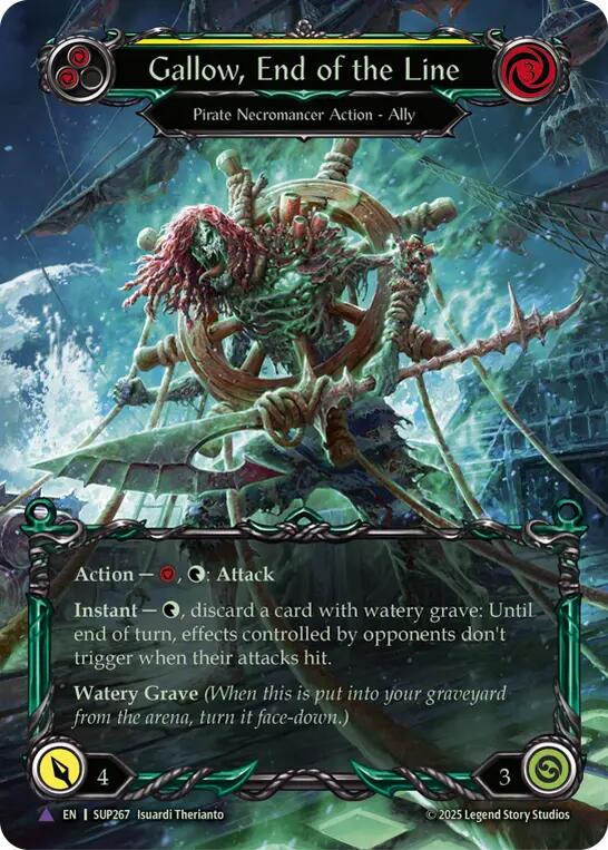 Gallow, End of the Line (Marvel Cold Foil) [SUP267] (Super Slam)  Cold Foil | The CG Realm