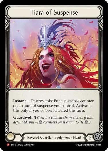 Tiara of Suspense (Cold Foil) [SUP271] (Super Slam)  Cold Foil | The CG Realm
