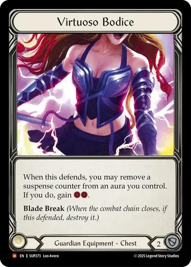 Virtuoso Crest (Cold Foil) [SUP272] (Super Slam)  Cold Foil | The CG Realm